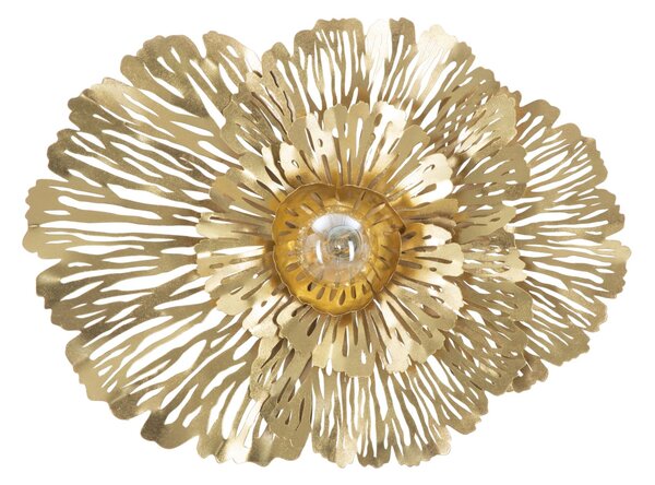 Lampada da Muro Ibis 56,5x12x42,5 cm in Ferro Oro