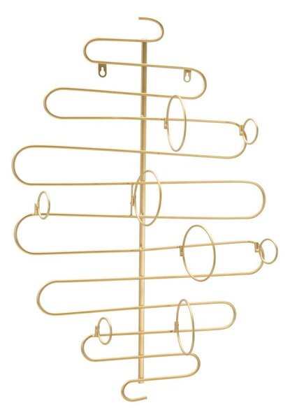 Portabottiglie da Muro 53x13x72 cm in Metallo