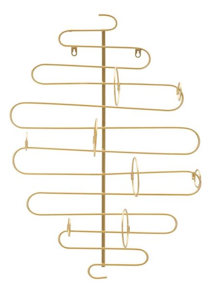 Portabottiglie da Muro 53x13x72 cm in Metallo