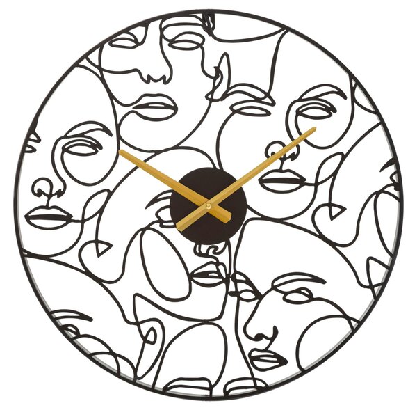 Orologio da Muro Faces Ø 50x3,5 cm in Ferro