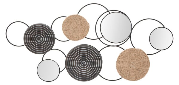 Pannello da Muro Triby 106,5x4,5x52 cm in Ferro Poliestere