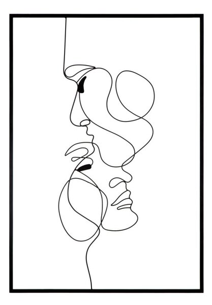 Pannello Coppia Simply 70x100 cm in Ferro