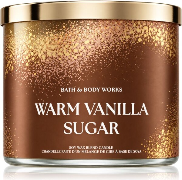 Bath & Body Works Warm Vanilla Sugar candela profumata 411 g