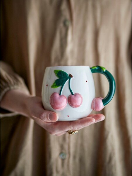 Tazza color crema in ceramica 420 ml Berrie – Bloomingville