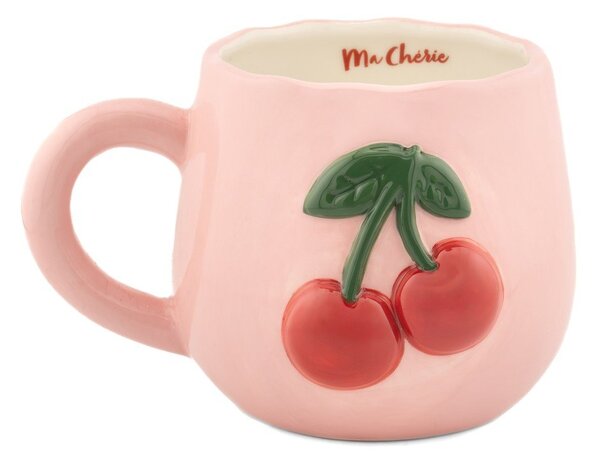 Tazza rosa chiaro 400 ml Cherry – Sass & Belle