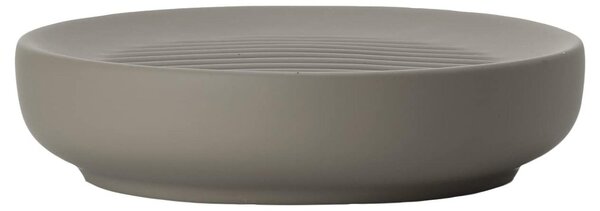 Omgoods - Porta sapone "Ume", 12 cm, color taupe