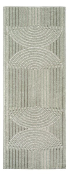 Passatoia da interno ed esterno verde 80x250 cm Nova 1201 – Ayyildiz Carpets