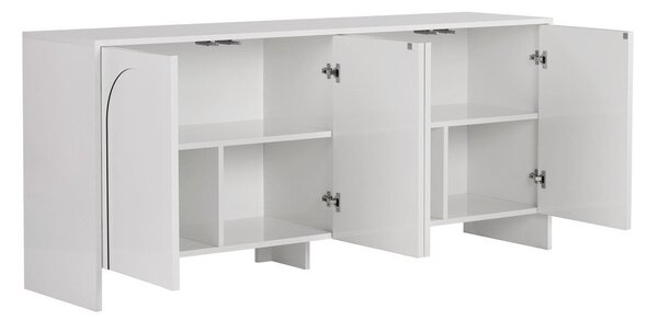Credenza bianca 180x80x45 cm Arlen – Kalune Design