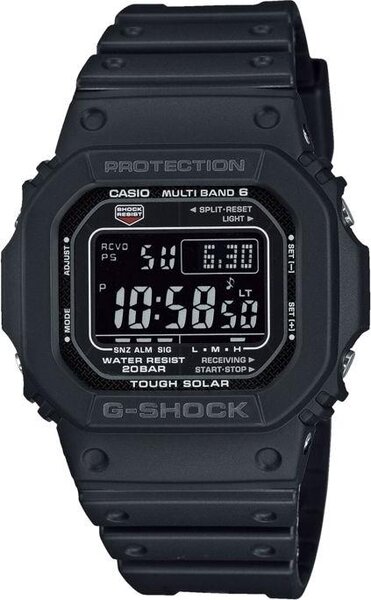 Orologio Casio G-Shock The Origin, Uomo, Nero, Energia solare, Impermeabilità 20 ATM