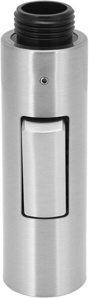 Rubinetto da cucina con soffione - Doccetta per cucina - Risparmio idrico - 2 getti - Filettatura G1/2 - Nichel spazzolato