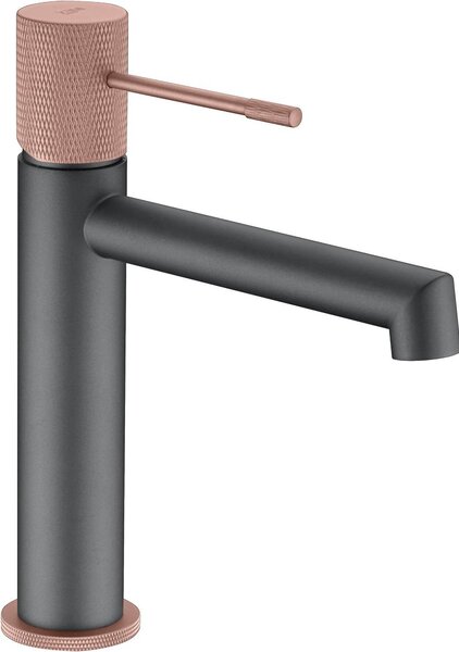 Rubinetto per lavabo - Rubinetto da bagno - Per far scorrere l'acqua - Colore: Grigio champagne - Dimensioni: 30 x 21 x 8 cm - Colore: Grigio