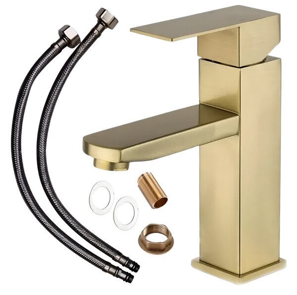 Delvant SQUARE rubinetto lavabo, rubinetto bagno, rubinetto lavabo, rubinetto lavabo bagno rubinetto lavabo monocomando oro