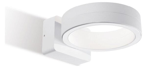 Applique Per Esterni In Alluminio Bianco Led 16 W 1200 Lm 3000K Plaza