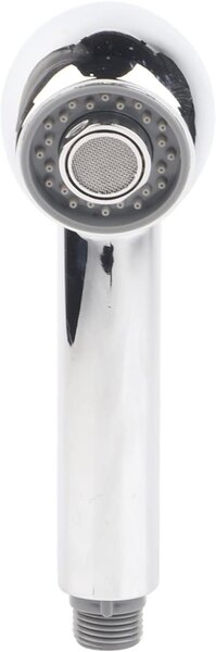Rubinetto da cucina con soffione - Sostituzione del beccuccio del rubinetto - Doccia a risparmio idrico - Flusso d'acqua a doppio getto - Attacco standard G1/2 - Colore argento