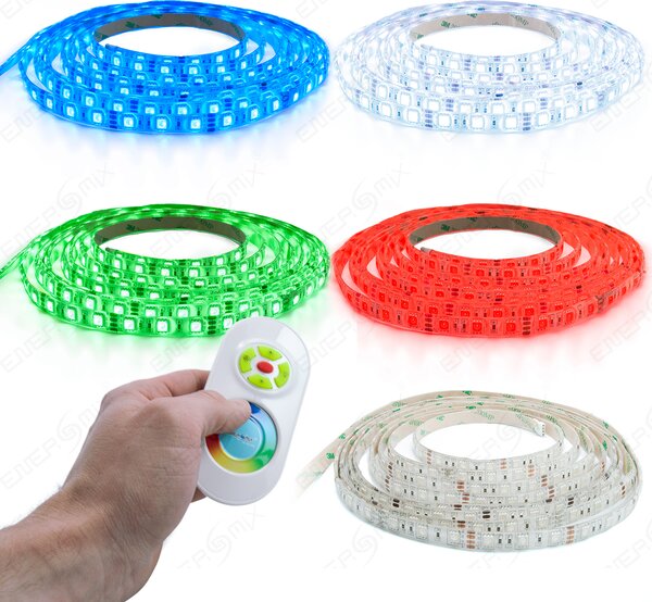 Set di strisce LED RGB - 60 LED per metro 5 metri