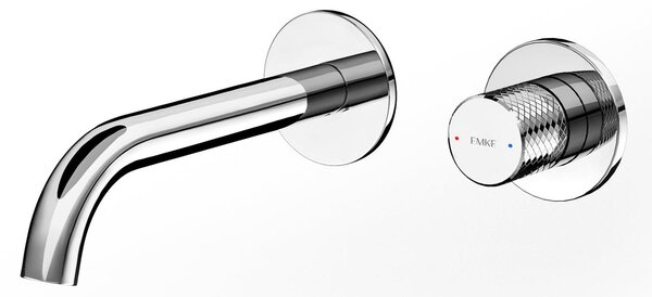 Miscelatore monocomando da incasso cromato per lavabo – dotato di aeratore, a risparmio idrico, facile da installare