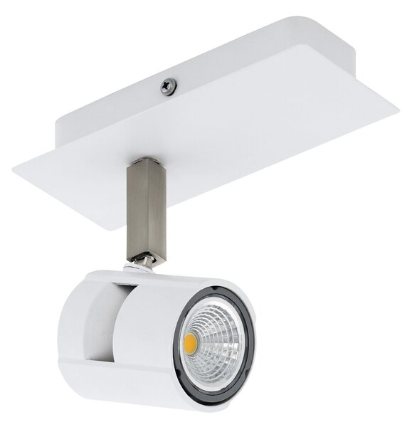 Spot Contemporaneo Vergiano In Alluminio Bianco 1 Luce Gu10 4,8W Ip20