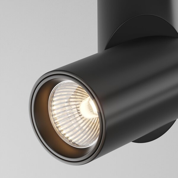 Plafoniera Dafne LED nera 16 cm Maytoni