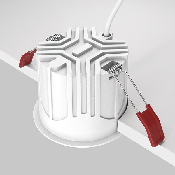 Faretto Incasso Moderno Alfa Led Alluminio Bianco Led 15W 3000K