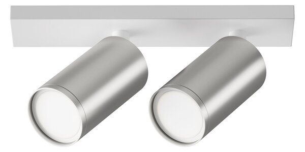 Plafoniera Focus 2 luci bianca 34 cm GU10 bianco Maytoni