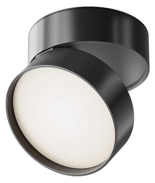 Plafoniera Onda LED nera Ø 12 cm 4000 K Maytoni
