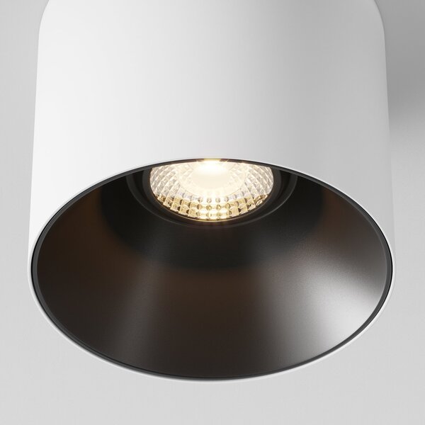 Plafoniera Alfa LED bianca Ø 12,5 cm Dim Triac Maytoni