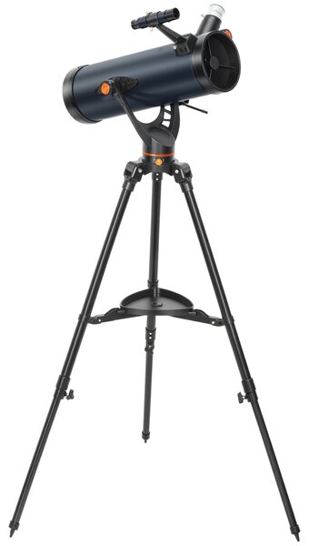 Outsunny Telescopio Riflettore Astronomico per Adulti e Principianti Apertura 114 mm con Treppiede Regolabile Borsa | Aosom Italy
