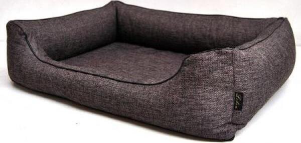 Lettino per cani Lebon Lino - Grigio - 100x75cm