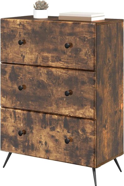 Cassettiera - Mobile contenitore con cassetti - Ideale per organizzare e riporre oggetti - 3 cassetti - Dimensioni: 66 x 345 x 90 cm