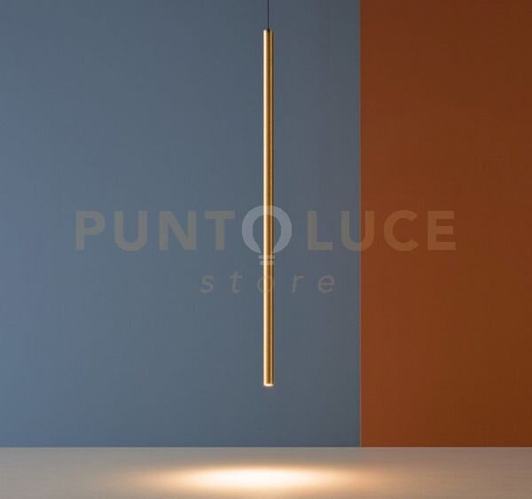 Filo lampadario a sospensione led 2700k 220lm 3,5w 60cm ottone spos