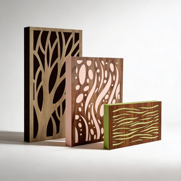 Pannello Decorativo Varnour con Diffusore - 130x64x11cm - 64x54x6cm