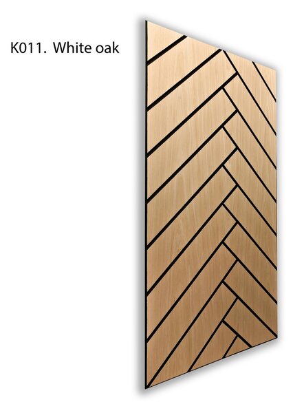 Pannello Acustico Freja Motivo Parquet, Rovere Chiaro
