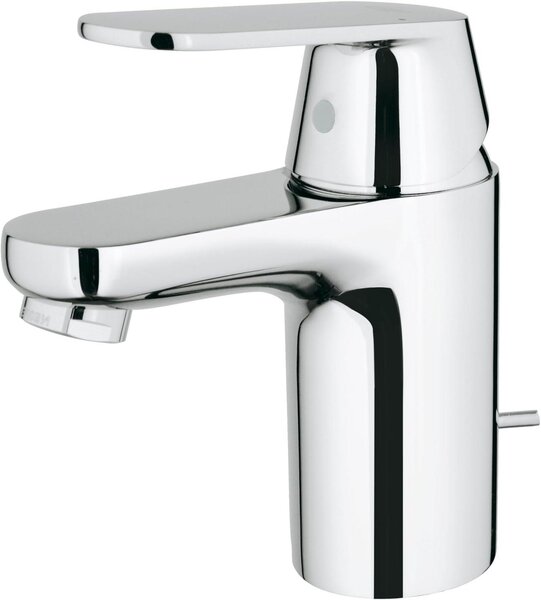 Miscelatore per lavabo - Rubinetto per bagno - Uso quotidiano - Con comando a leva - Dimensione S - Cromo