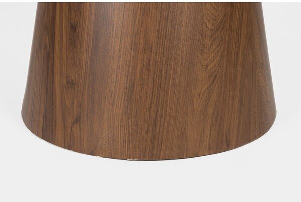 Tavolo da pranzo rotondo con piano in pietra ø 115 cm Almira – White Label