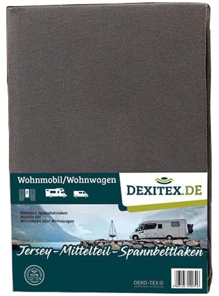 Tessuto per materassi a sovrapposizione - Multifit - Grigio antracite - 35-50x60-80 cm