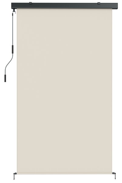 Outsunny Tenda a Rullo Tenda Avvolgibile Senza Fili, 250x160 cm, Bianco Crema | Aosom Italy