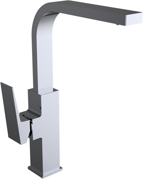 Rubinetto da cucina - Rubinetto per cucina - Uso quotidiano - Installazione semplice - 5 litri - Cromo