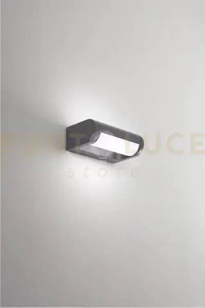 Orienta applique in alluminio antracite opaco led 12w 3000k cri?90