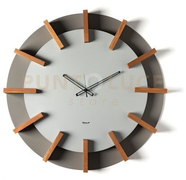 Orologio da parete particolare timon fango,alluminio