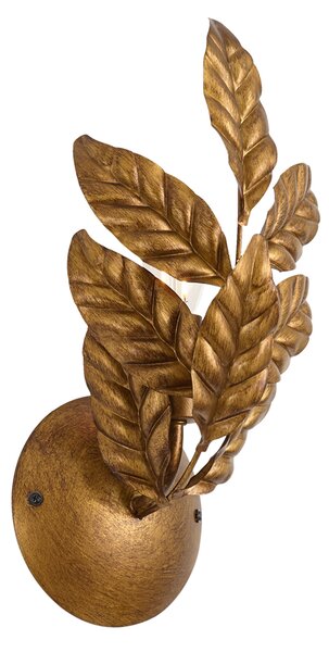 Lampada da parete vintage oro antico - Linden