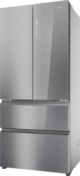 Haier Frigorifero Americano Side By Side 504 Litri Classe E No Frost colore Inox Serie 7 - HFR7819ENGC