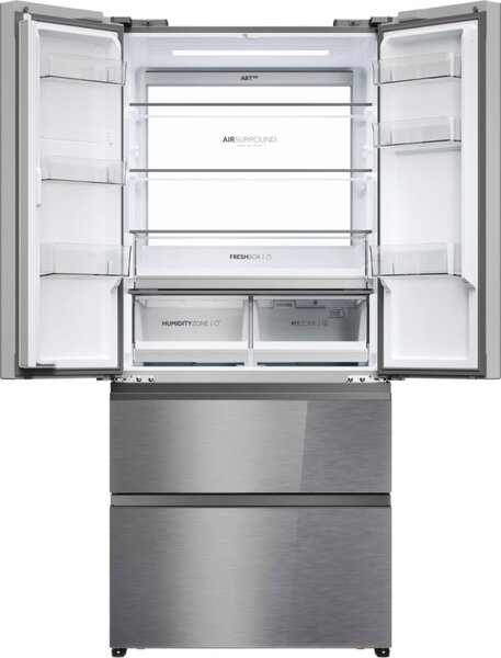 Haier Frigorifero Americano Side By Side 504 Litri Classe E No Frost colore Inox Serie 7 - HFR7819ENGC