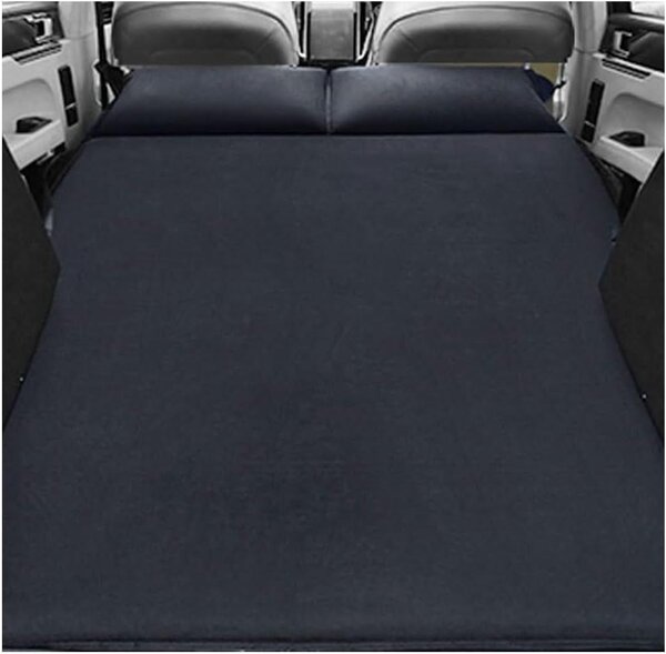 Materasso gonfiabile - Letto gonfiabile da bagagliaio - Ideale per viaggi e campeggio - Gonfiaggio automatico - Per Nissan Leaf - Colore nero