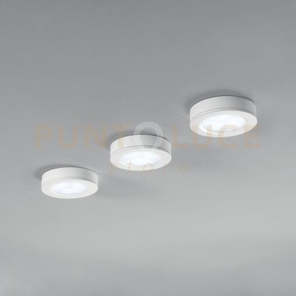 Kit 3 pezzi lampada led sottopensile blitz bianco 3x5w 350lm 4000k 