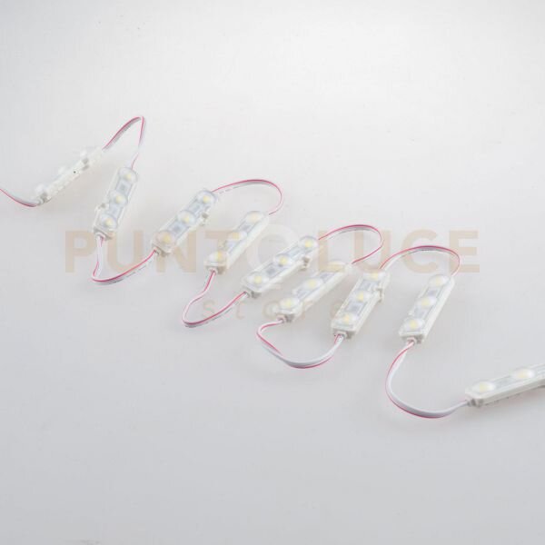 Kit 20 moduli led insign dc12v led smd 5050 20x0,72w e m 72lm /m 60