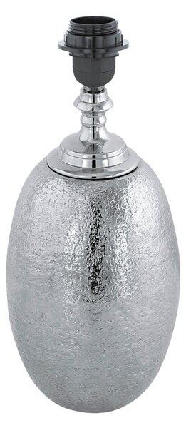 Eglo 49169 Sawtry Vintage lampada da tavolo 44cm (senza paralume) nichel
