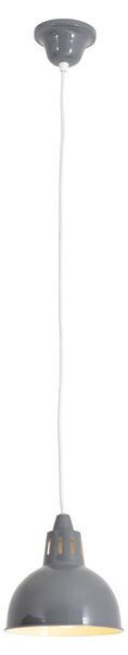 Lampada a sospensione in metallo Näve; colore: grigio, 6070316