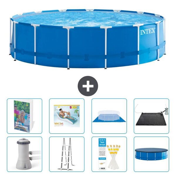 Piscina fuori terra autoportante - 457x122 cm - composta da 7 elementi - modello S567