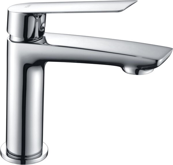 Rubinetto per lavabo - Finitura cromata - Ideale per rinnovare il bagno - Installazione semplice - Misura standard - Cromato