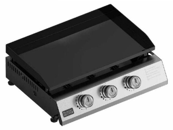 Griglia a gas Black+Decker BXOP7350E con 3 bruciatori